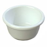 Carlisle S28002 3-oz Smooth Melamine Ramekin, White