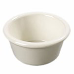 Carlisle S28542 4-oz Smooth Melamine Ramekin, Bone