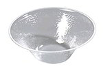 Carlisle SB9007 3.3-Quart Acrylic Pebbled Bell Bowl, Clear