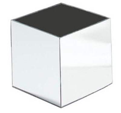 Carlisle SMMC823 8" Square Mirror Cube - Acrylic