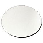 Carlisle SMR1223 12-in Round Mirrored Round Display Tray, Lightweight Acrylic
