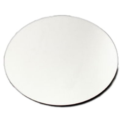 Carlisle SMR1223 12" Round Display Tray - Mirrored Acrylic