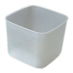 Carlisle ST155630 6-qt Square Food Storage Container, Polypropylene, Translucent