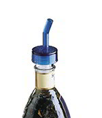 Carlisle WP2900 Free Flowing Liquor Pourer w/ Blue Spout & Blue Collar