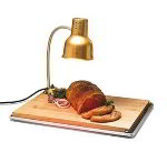 Carlisle HL8185GB21 Flexiglow Heat Lamp, 24-in Arm, Drip Pan, Cutting Board, Gold Aluminum
