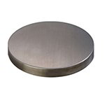 Carlisle 38840CL 5-in Round Lid For 38840 Cup Dispenser, Chrome
