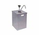 Carlisle 386010 High Volume Pump Dispenser, Stainless Pump For 1-Gallon Or #10 Jar