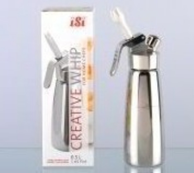 ISI 1502 01 Pint Food & Cream Creative Whip, Polished Stainless