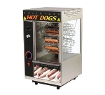 Star Manufacturing 174CBA-230 Hot Dog Broiler w/ Cradle & Bun Warmer,18-Dogs & 12-Buns, Export