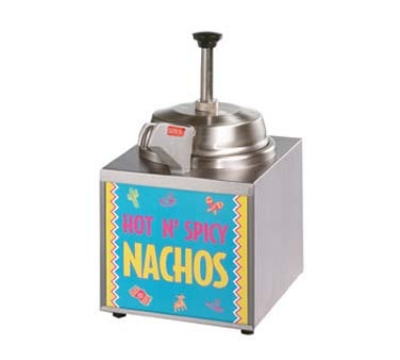 Star Manufacturing 3WLA-HS-230 3.5-qt Food Warmer, Pump w/ Heated Spout, Stainless, Export