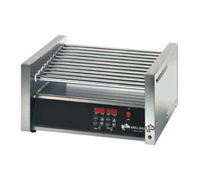 Star Manufacturing 75CE-230 Hot Dog Grill w/ Chrome Plate Rollers, 75 Hot Dog Capacity, Export