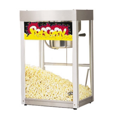 Star Manufacturing 86SS-230 Self Serve Popcorn Popper, 8-oz Kettle, (170) 1-oz Servings, Export