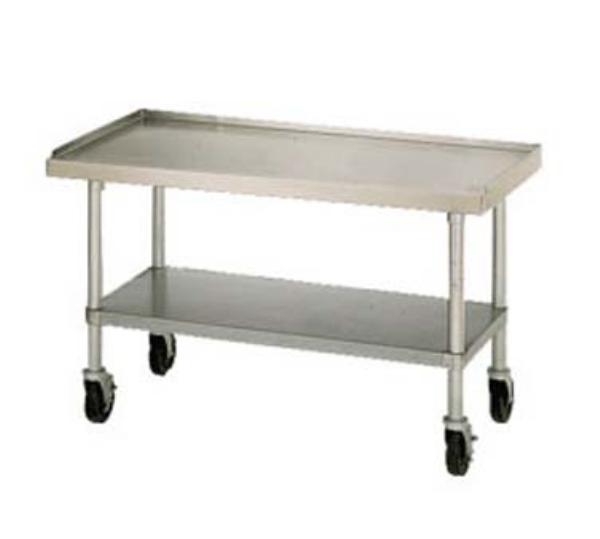 Star Manufacturing ESSM36 Equipment Stand, 36 x 24 x 24-in, w/ Bottom Shelf, Galvanized