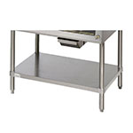 Star Manufacturing ESUM72SF Floor Model Stand, 71x 24.25 x 22 in, w/ Bottom Shelf, Stainless