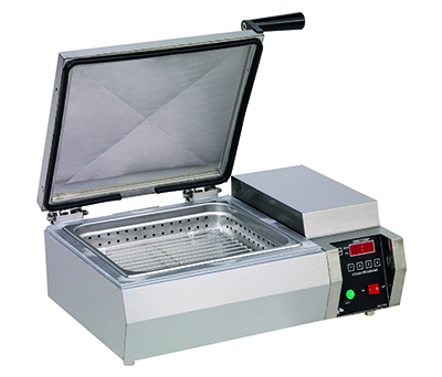 Fast Steamer, Direct Water Hook-Up, Electronic, 2/3 Size Pan