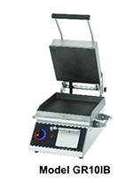 Star Manufacturing GR10IB-230 Two-Sided Grill, 10 x 10-in, Smooth Iron Grill Plates, 230V