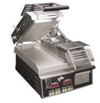 Star Manufacturing GR14STE 240 2-Side Specialty Grill, Fixed Lower & Hinged Upper, Aluminum Plates, 208/240/1 V