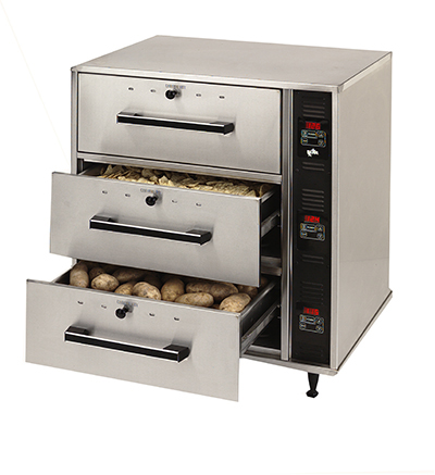 Star Manufacturing SDW3C Warming Drawer, 3 Drawers, 3 Controls, 120V