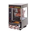 Star Manufacturing 174SBA Hot Dog Broiler w/Bun Warmer, Spike Type, 24-Dog/ 12-Buns