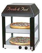 Star Manufacturing 18MCP-230 18-in Heated Pizza Merchandiser For (2)16-in Pizzas, Export