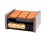 Star Manufacturing 50CBBC 50 Hot Dog Roller Grill w/Bun Storage - Slanted Top, 120v