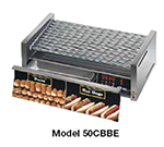 Star Manufacturing 30SCBDE Hot Dog Grill, Unheated Drawer, Duratec Rollers, 30-Dog/32-Bun