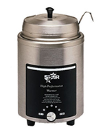 Star Manufacturing 4RWL Food Warmer, Round, w/ 1oz Ladle, 4-qt