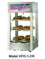 Star Manufacturing HFD1 Humidified Display Cabinet, Universal Rack, 15 x 15-in, 1-Door