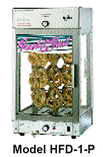 Star Manufacturing HFD1-P-230 Humidified Display Cabinet Pretzel Rack, Single Door, Export