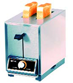 Star Manufacturing T2120 Pop-Up Toaster, 2 Slice Bread or Bagel, Solid State Timer, 120 V