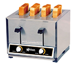 Star Manufacturing T4208240 Pop-Up Toaster, 4 Slice Bread or Bagel, Solid State Timer, 208/240 V