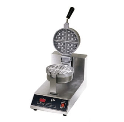 Star Manufacturing SWB7RBE-230 7-in Round Belgian Waffle Baker, Single, 1.5-in Thick Grid, Export