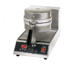Star Manufacturing SWB8RBLE-230 8-in Round Belgian Waffle Baker, Single, 1-in Thick Grid, Export