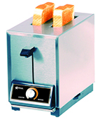Star Manufacturing T2120 Pop-Up Toaster, 2 Slice Bread or Bagel, Solid State Timer, 120 V