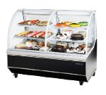 Turbo Air TCB-5R Refrigerated Bakery Display Case w/ Curved Front, 9.3-cu ft
