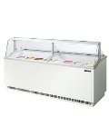 Turbo Air TIDC91W 91.38-in Dipping Cabinet Holds (16) 3-Gallon Cans, White