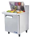 Turbo Air MST-28-12 Sandwich/ Salad Unit w/ (12) 1/6-Size Pan Capacity, 8-cu ft