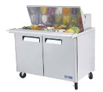 Turbo Air MST-48-18 Sandwich/ Salad Unit w/ (18) 1/6-Size Pan Capacity, 15-cu ft