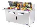Turbo Air MST-60-24 Sandwich/ Salad Unit w/ (24) 1/6-Size Pan Capacity, 19-cu ft
