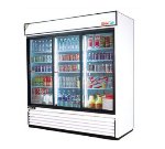 Turbo Air TGM-69R Refrigerated Merchandiser w/ Sliding Glass Doors, White