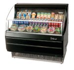 Turbo Air TOM-40LB 39-in Horizontal Open Display Merchandiser, Low Profile, Black