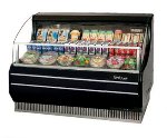 Turbo Air TOM-50SB 51-in Horizontal Open Display Merchandiser, Slim Line, Black
