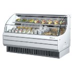Turbo Air TOM-60L 64-in Horizontal Open Display Merchandiser, Low Profile, White