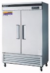Turbo Air TSR49SD Reach In Refrigerator w/ 2-Solid Door, All Stainless, 49-cu ft