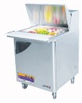 Turbo Air TST-28SD-12 Sandwich / Salad Unit w/ 1-Door, For 12-Pan, Stainless, 7.9-cuft