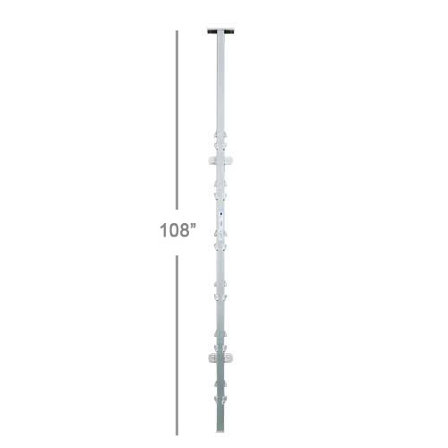 New Age 96618 108-in Right Upright For Wall Mount Cantilever
