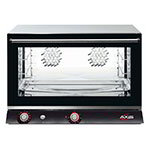 Axis AX-824H Full Size Convection Oven - Holds (4) Pans, Manual Controls, 208/240v