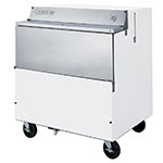Beverage Air SMF34Y-1-W 34-in School Milk Cooler, Forced Air, Galvinized Interior, White, 115 V