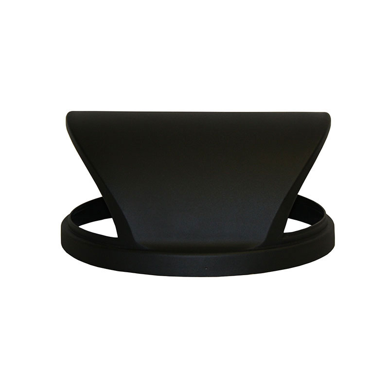 Witt Industries SC35HT-RHS Recycle Hood top w/ 1-Hole & 1-slot Opening, Plastic, Black