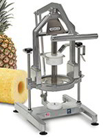 Nemco 55775-1 Pineapple Corer Peeler w/ 4-in Replaceable Blades, Locking Mechanism & Suction Cups